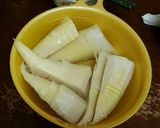 タケノコとイクラのスパゲッティ作り方2写真