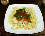 タケノコとイクラのスパゲッティ作り方7写真