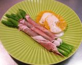 国産アスパラソバージュの生ハム巻き作り方3写真