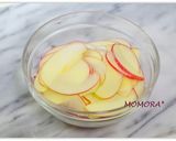 簡単HM記念日や母の日♡林檎の薔薇ケーキ作り方3写真