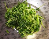 簡単常備菜 豆苗ともやしのナムル作り方1写真