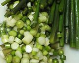 ミョウガの茎（ミョウガタケ)の味噌汁作り方4写真