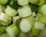 ミョウガの茎（ミョウガタケ)の味噌汁作り方3写真