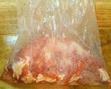 豚肉と水菜と卵の炒め蒸し(丼)作り方2写真