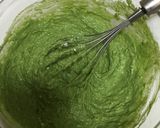 豆腐とほうれん草のパンケーキ作り方2写真