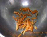 土鍋で作るゴボウたっぷり　鯛めし。作り方3写真