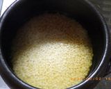 土鍋で作るゴボウたっぷり　鯛めし。作り方5写真