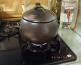 土鍋で作るゴボウたっぷり　鯛めし。作り方11写真