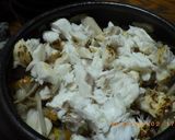 土鍋で作るゴボウたっぷり　鯛めし。作り方15写真