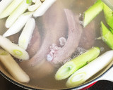 ゆで豚とごま香るネギのピリ辛ソース作り方1写真