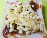 甘味噌チーズトースト。作り方2写真