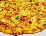 カレー粉風味のスペイン風オムレツ♪節約♪作り方7写真