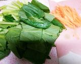 小松菜と豚肉の旨辛和風ビーフン作り方3写真