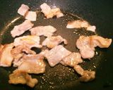 小松菜と豚肉の旨辛和風ビーフン作り方4写真