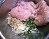 簡単♪ニラ入り鶏つくね！大葉和風ソース＊作り方6写真
