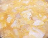 京都おばんざいかぶと豆腐のふわとろ卵とじ作り方3写真