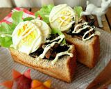 忙しい朝にも簡単♪ひじきの煮物でポケサン作り方3写真