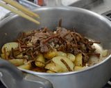 肉じゃが山菜作り方6写真