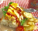 ふわトロ♡チーズオムレツポテチードッグ作り方13写真