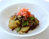 肉じゃが山菜作り方8写真