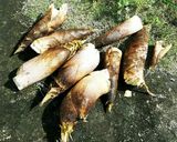 タケノコとジャンボ落花生の四川風炒め作り方1写真