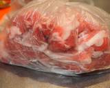 簡単☆豚肉のピリ辛サラダうどん作り方1写真