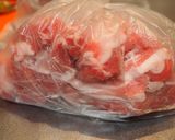 簡単☆豚肉のピリ辛サラダうどん作り方1写真