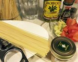 試合前のアボガドを使ったパスタ作り方1写真