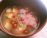 超簡単☆10分♪なめこと豆腐のお味噌汁♪作り方3写真