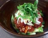 超簡単☆焼肉のタレでお刺身ユッケ作り方7写真