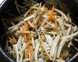 土鍋で作る　穴子の炊き込みご飯作り方5写真
