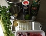 パクチーの海鮮サラダ♪作り方1写真