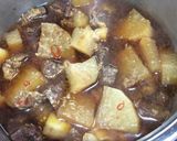 圧力鍋で、牛すじの煮込み作り方6写真
