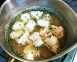 ゆで鶏モモのバジル風味★ノンオイル作り方7写真