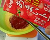 卵黄1個でトマトカスタードクリーム作り方2写真