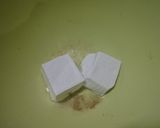 糖質制限✿卵とチーズ節約チーズケーキ作り方1写真