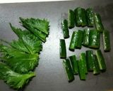 豚バラスライスしそ巻き串焼き作り方2写真