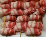 豚バラスライスしそ巻き串焼き作り方4写真