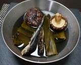 海老と筍ののおすまし作り方1写真