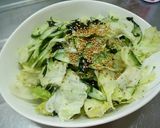 ごま塩海苔シラスサラダ作り方4写真