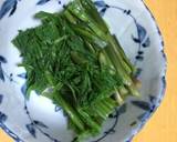 セリの胡麻和え作り方5写真