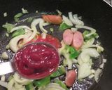 うちの〆ナポリタン作り方5写真