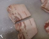 簡単♪ 焼き肉用の豚バラでピカタ作り方1写真