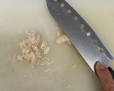 たたききゅうりとササミの塩昆布和え作り方3写真