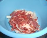 豚玉レモン作り方1写真