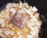 茅野舎出汁で竹の子御飯作り方1写真