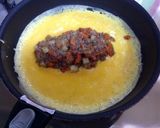 すき焼きのたれで★具だくさんオムレツ作り方4写真