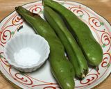 空豆そのまま焼き作り方3写真