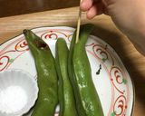 空豆そのまま焼き作り方4写真