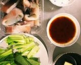 ガリバタ醤油で絶品のイカと小松菜作り方1写真